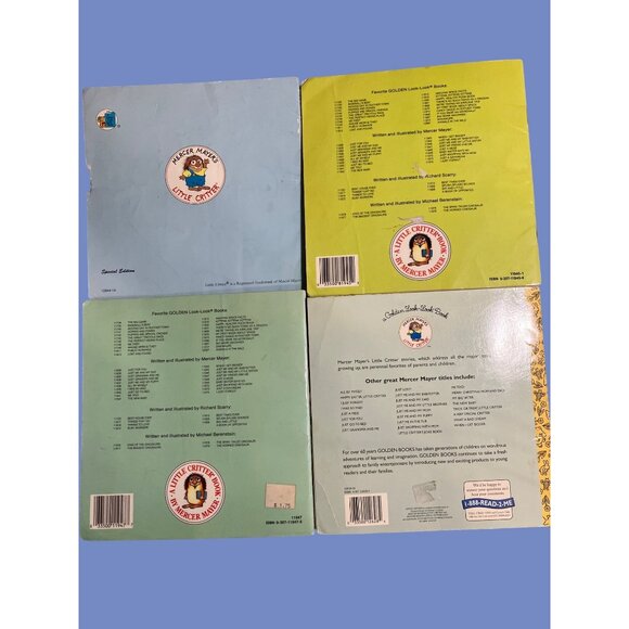 MERCER MAYER - LITTLE CRITTER - LOT OF 4 Paperback BOOKS - Picture 10 of 10